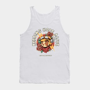 Cat Rider Keeping Hope Alive Tank Top